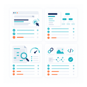 Seo Dashboard Icons And Text Seo Dashboard Icons And Text