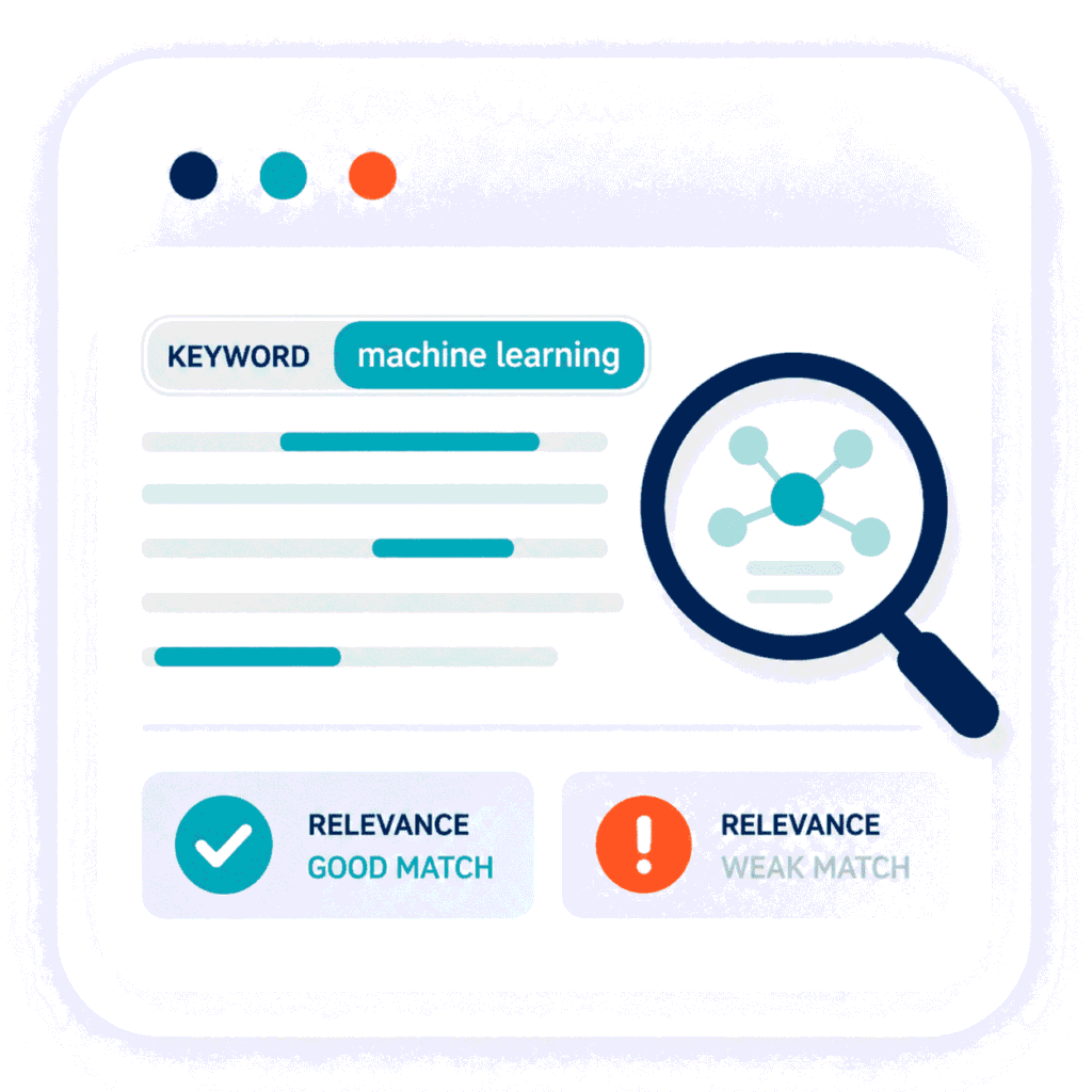 matching Keyword checker and relevance - Check Page SEO
