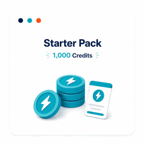 Starter Pack - 1,000 Credits